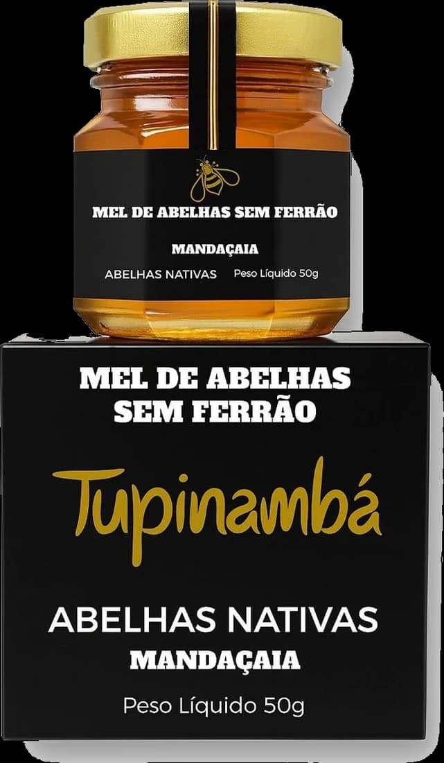 Mel de Abelhas sem Ferrão | Mandaçaia - 50g