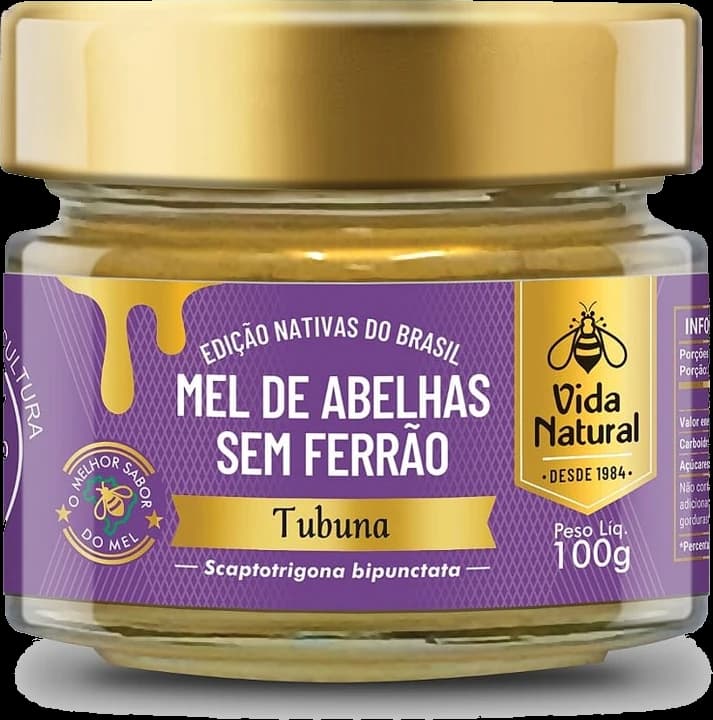 Mel de Abelhas sem Ferrão | Tubuna - 100g
