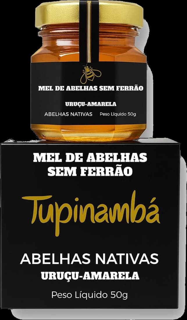 Mel de Abelhas sem Ferrão | Uruçu Amarela - 50g