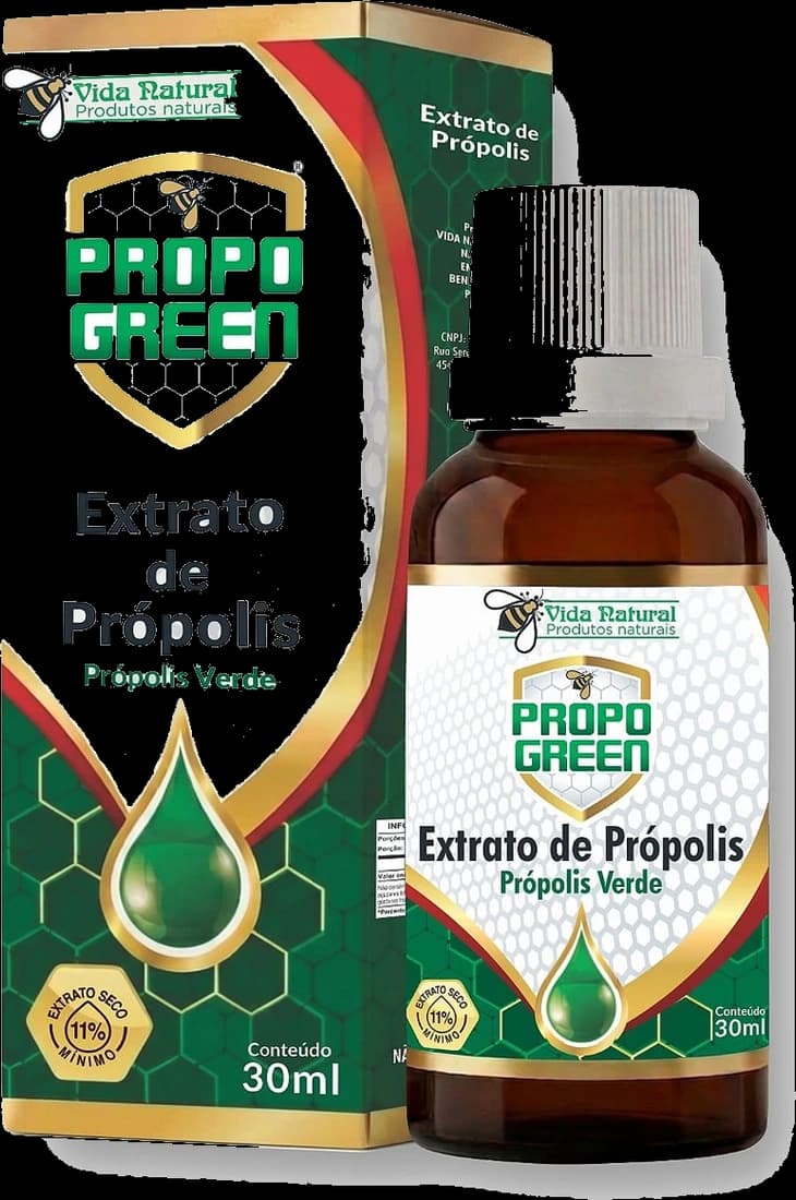 Extrato de Própolis Propogreen | Própolis Verde - 30ml